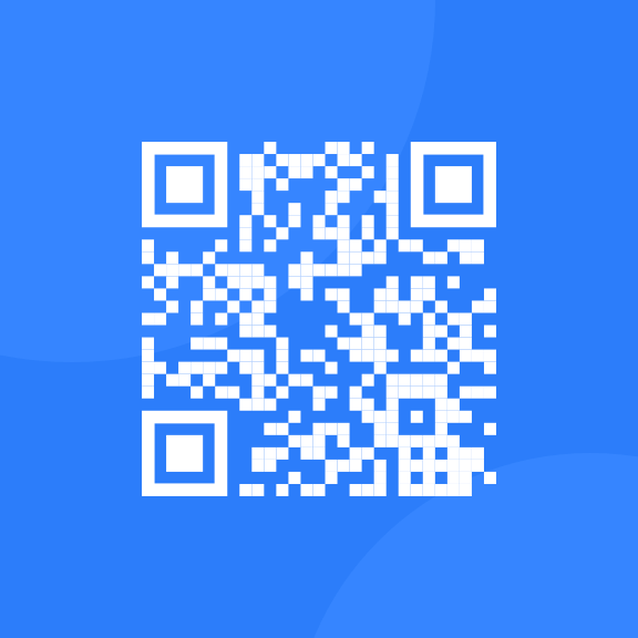 QR code for Frontend Mentor website.